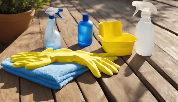 Combien de temps laisser agir eau de javel sur terrasse : conseils pratiques