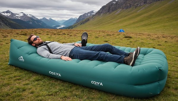 Matelas gonflable coziya : l'allié des aventuriers modernes!